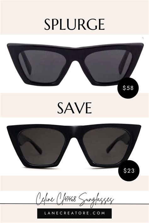 celine cl41468 s sunglasses dupe|The best Celine sunglasses dupes, starting from just £5 .